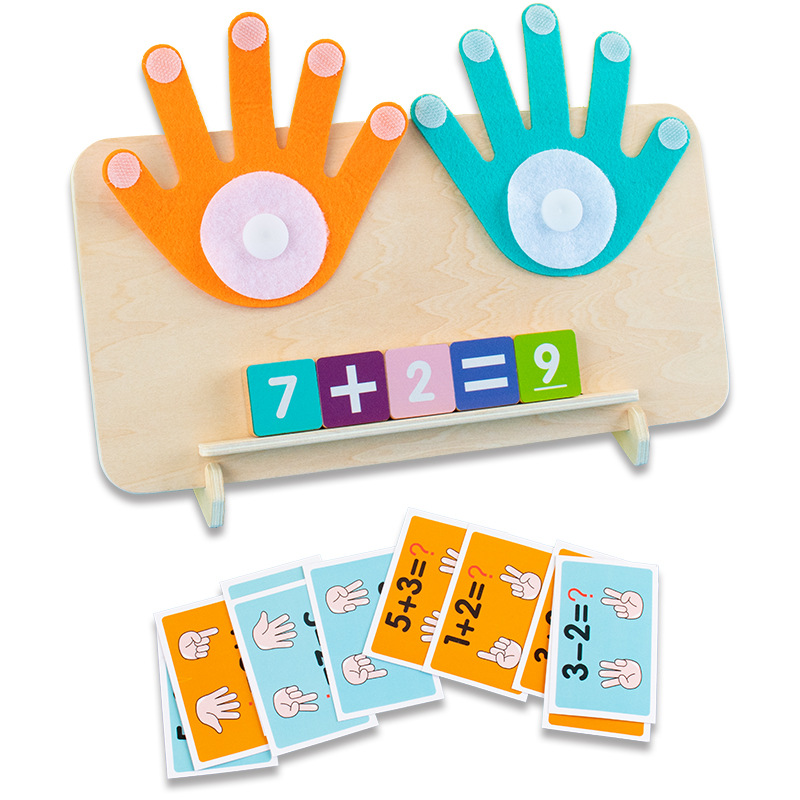 Kids Education Number - Zabawki Montessori dla dzieci drewniane numery