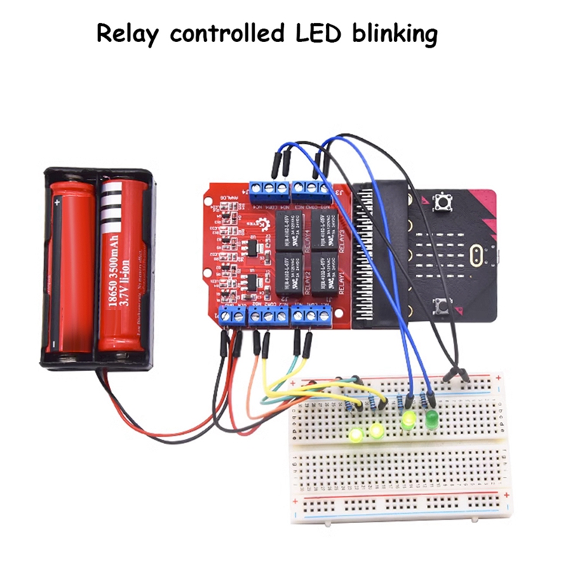 Moduł przekaźnikowy Microbit 4 – Kids Education Channel recenzja i cena