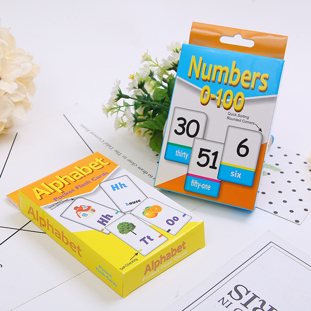 51 karty z cyframi + 52 karty  – Abc Kids Early Education recenzja i cena
